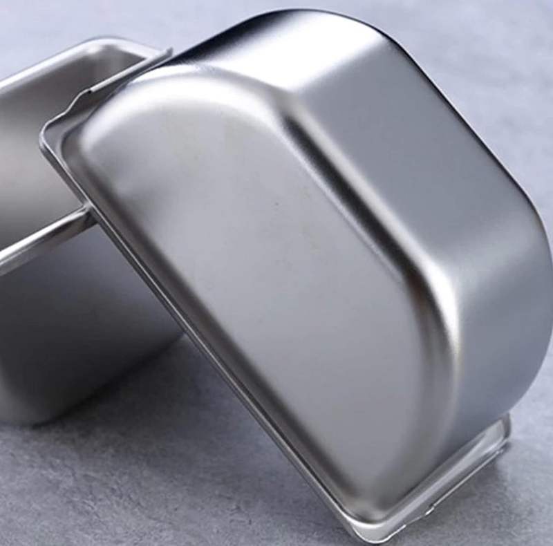 durable stainless steel condiment container open bottom design