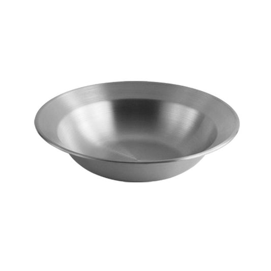 304 stainless steel pasta bowl wide rim deep design
