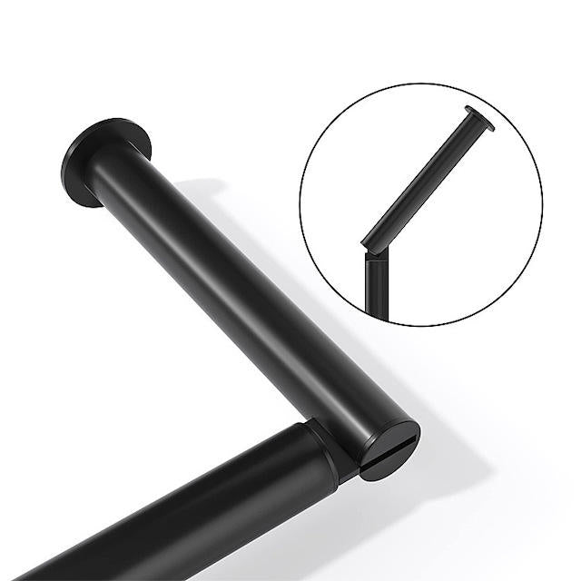 double rod stainless steel toilet paper holder design
