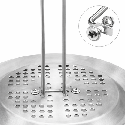 Turkey and Chicken Roasting Rack – Outdoor BBQ Grill Accessory