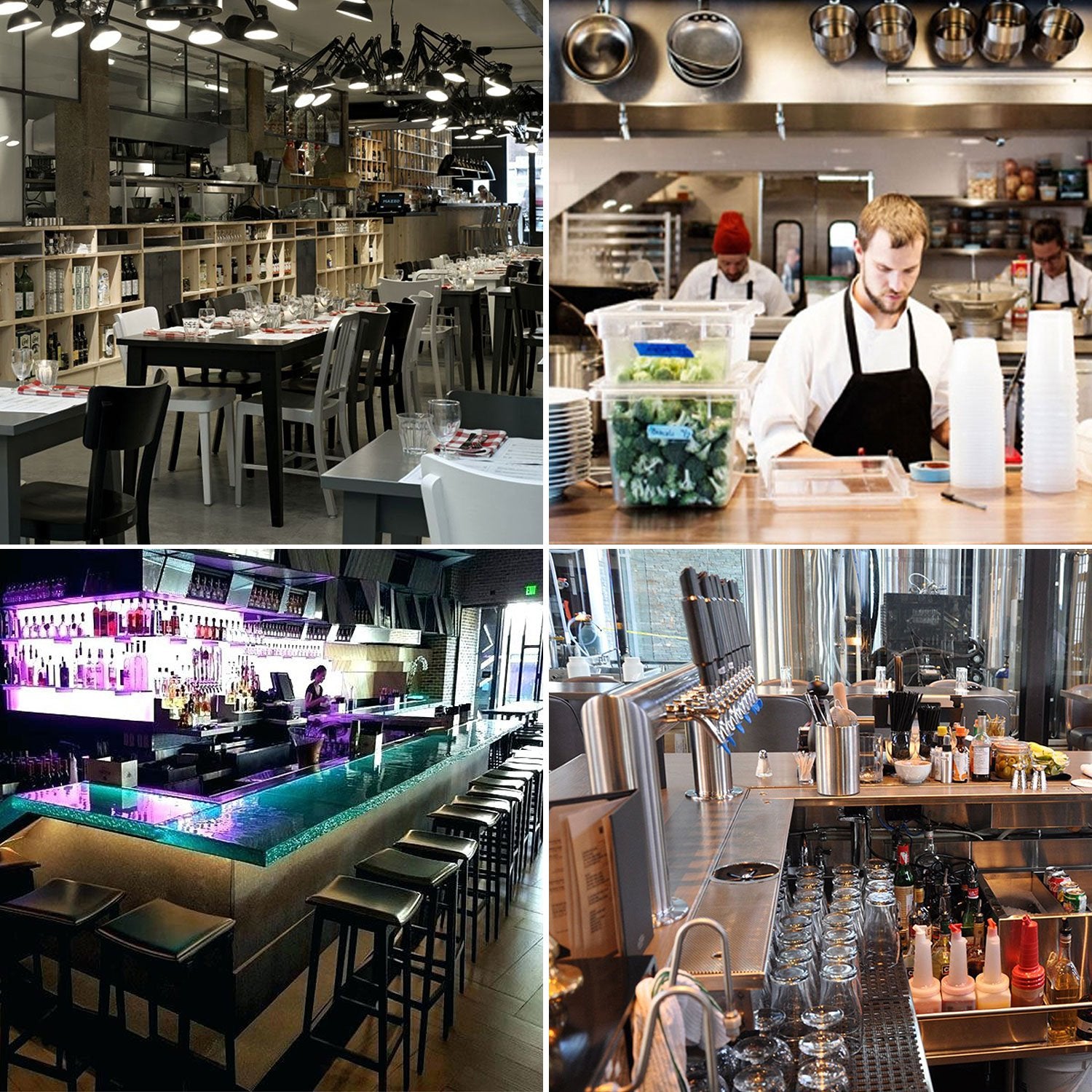 Matte black portable cup rinser sink installed in a modern bar for efficient and flexible cup cleaning.