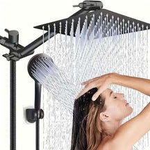 Sleek and modern adjustable shower head design for contemporary bathrooms