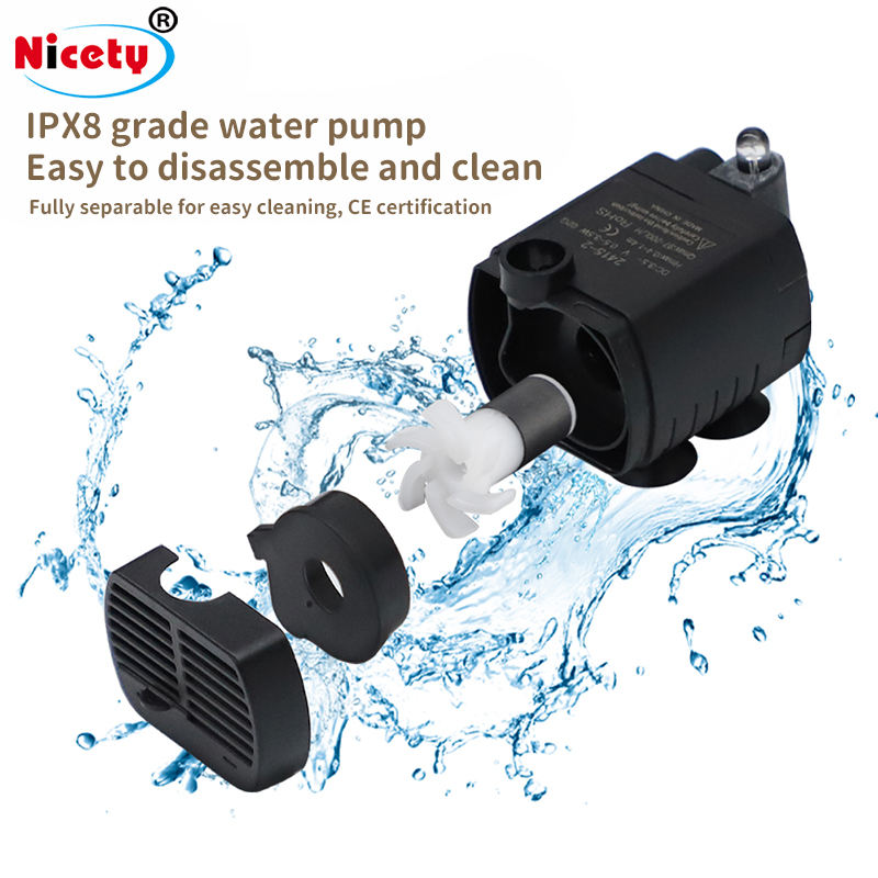 automatic pet water fountain pump and accessories