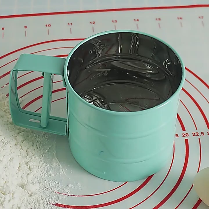 easy to clean stainless steel baking flour sifter