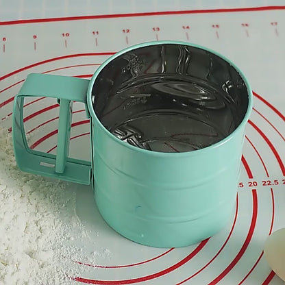 easy to clean stainless steel baking flour sifter