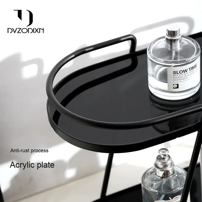 rectangular stainless steel countertop organizer design
