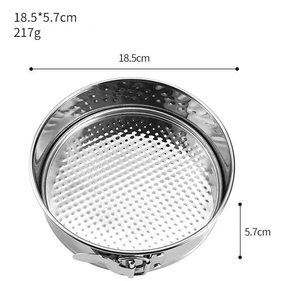 Springform Cake Pan Size and Construction - Premium Stainless Steel for Durability
