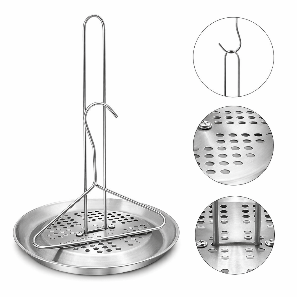 Heavy‑Duty Stainless Steel BBQ Smoking and Roasting Rack