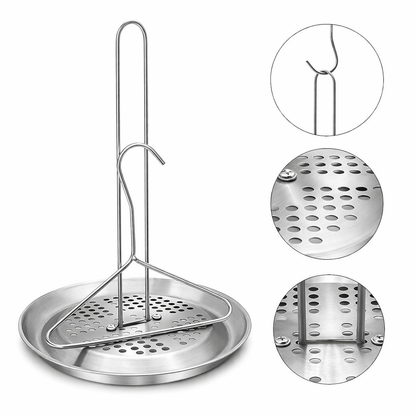 Heavy‑Duty Stainless Steel BBQ Smoking and Roasting Rack