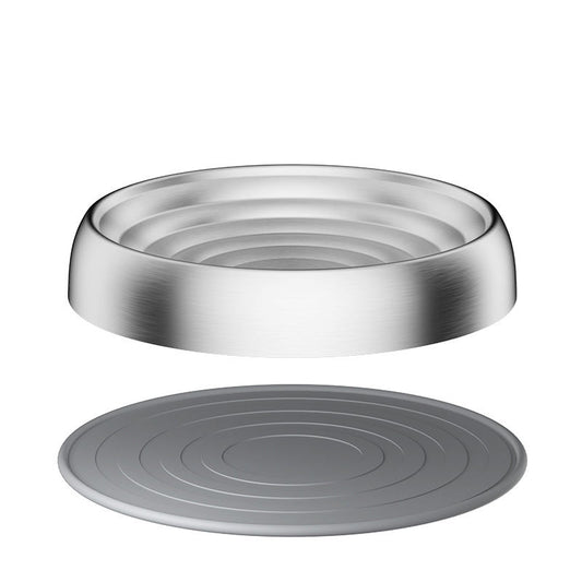 304 stainless steel pet bowl with wave texture
