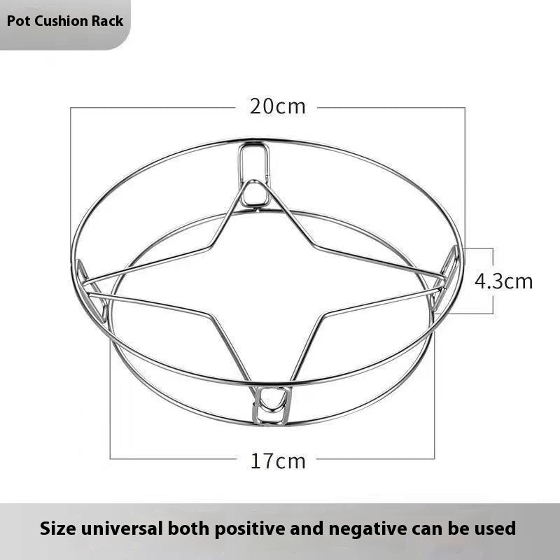 stainless steel pot rack size and structure diagram
