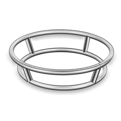 Stainless Steel Pot & Wok Rack – Kitchen Drying and Organizer Rack Front View