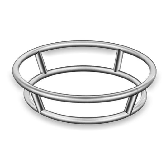 Stainless Steel Pot & Wok Rack – Kitchen Drying and Organizer Rack Front View