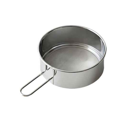 Food‑Grade Stainless Steel Fine Mesh Powder Sieve for Baking & Cooking