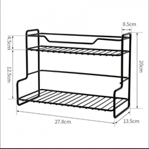 Efficient drainage system in stainless steel storage rack for moisture contr