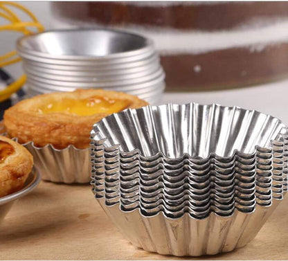 Non-Stick Cupcake Molds Set – Ideal for Muffins, Mini Pies & Tarts