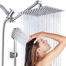 Water-saving technology in shower head for eco-friendly showers